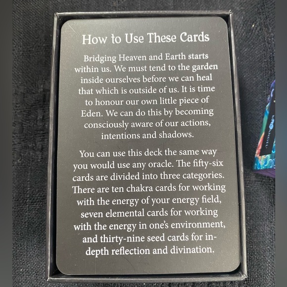 Beyond Lemuria Oracle Card Deck by Izzy Ivy. Pocket Edition. Like New! - Picture 3 of 10